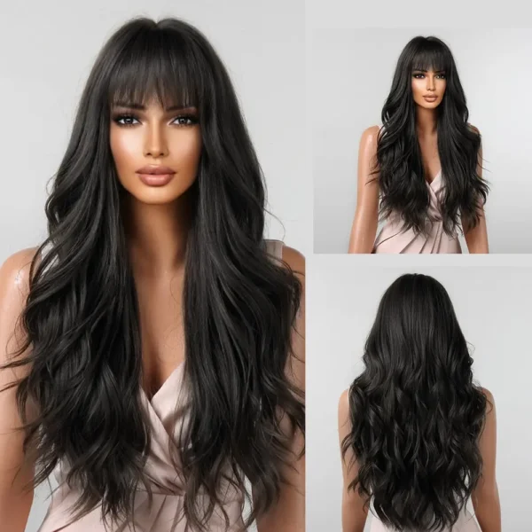 Long Natural Synthetic Hair - Image 5