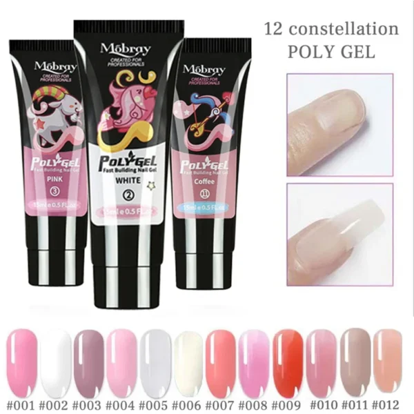 Poly Acrylic Gel For Nail Extension