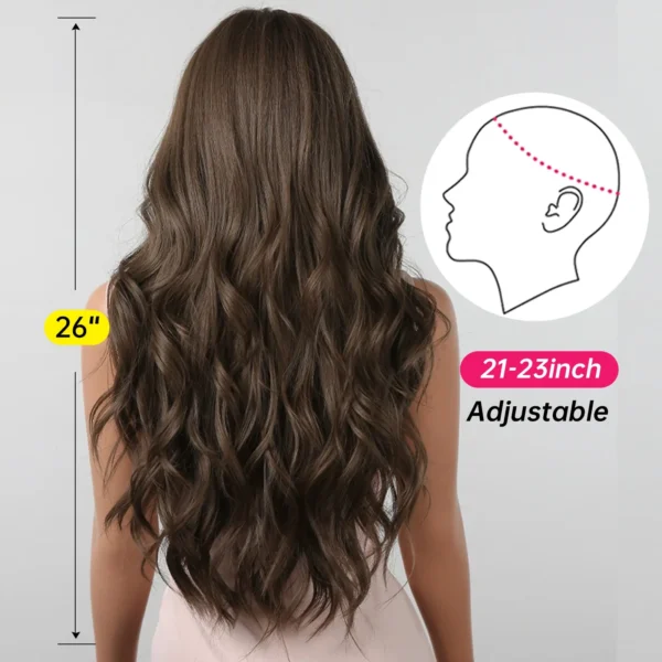 Long Natural Synthetic Hair - Image 3