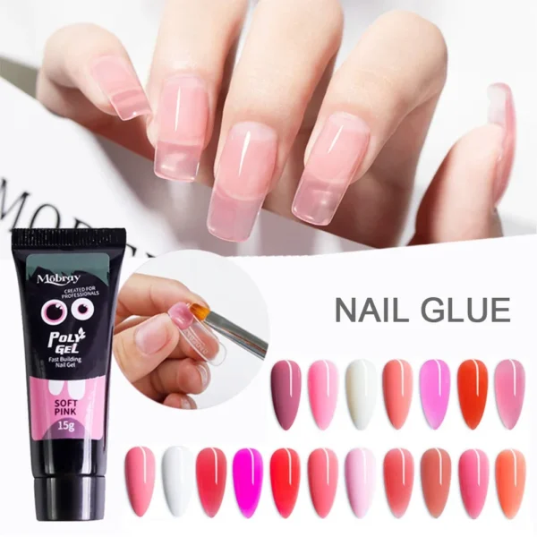 Poly Acrylic Gel For Nail Extension - Image 2