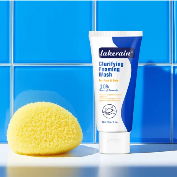 Acne Foaming Wash Benzoyl  For Face & Body Skin Care Wash - Image 7