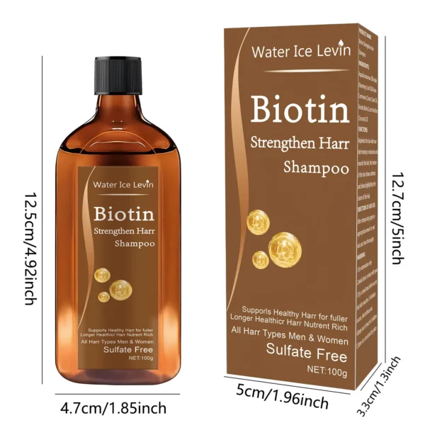Biotin hair Growth shampoo anti-hair loss treatment for men and women - Image 3