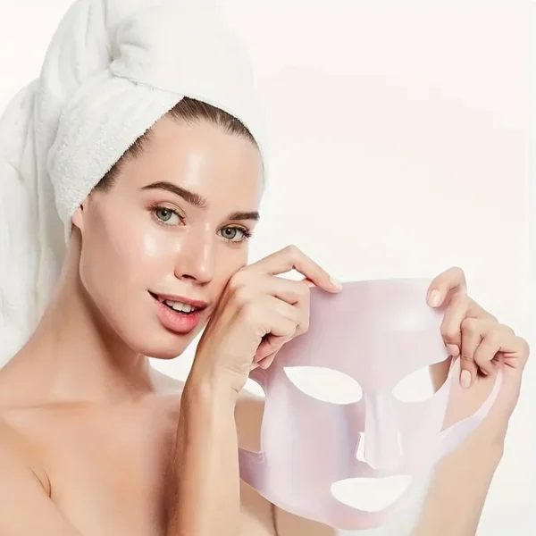 Silicone Mask Cover – Ear-Mounted, Reusable Facial Care Tool - Image 3