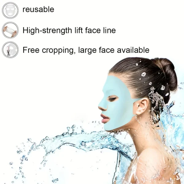 Silicone Mask Cover – Ear-Mounted, Reusable Facial Care Tool - Image 6