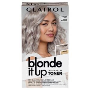 Blonde It up Semi-Permanent Hair Dye, Crystal Glow Toner Hair Color, Radiant Opal, 1 Application