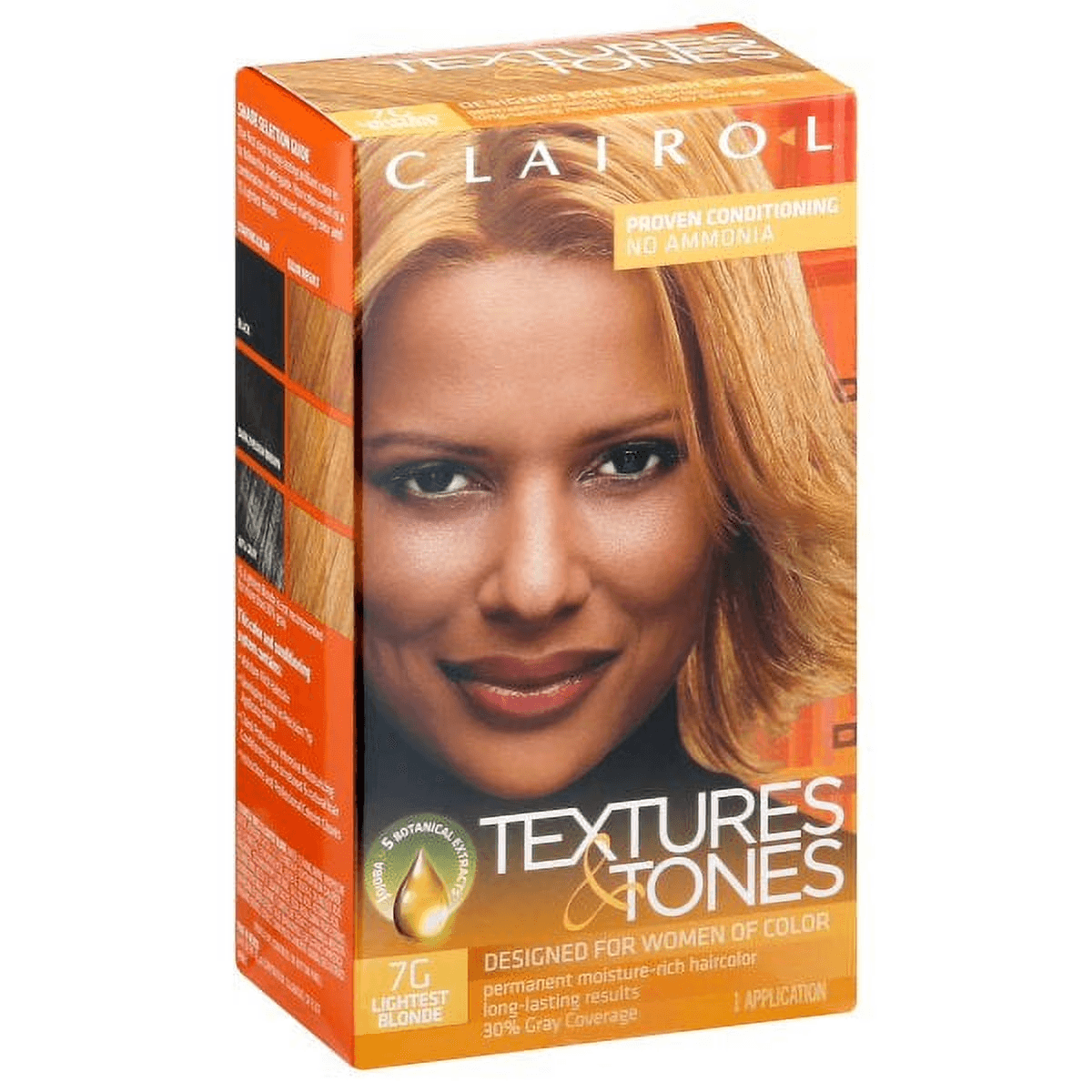 (3 Pack) Textures & Tones Hair Dye Ammonia-Free Permanent Hair Color Creme, 2N Dark Brown, 1 Application - Image 7
