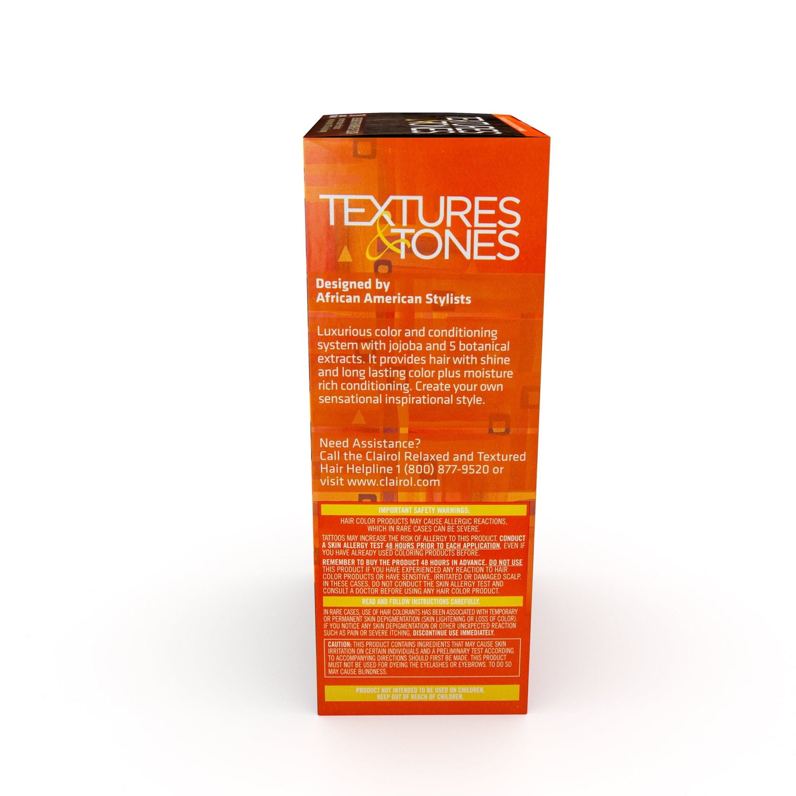 (3 Pack) Textures & Tones Hair Dye Ammonia-Free Permanent Hair Color Creme, 2N Dark Brown, 1 Application - Image 5