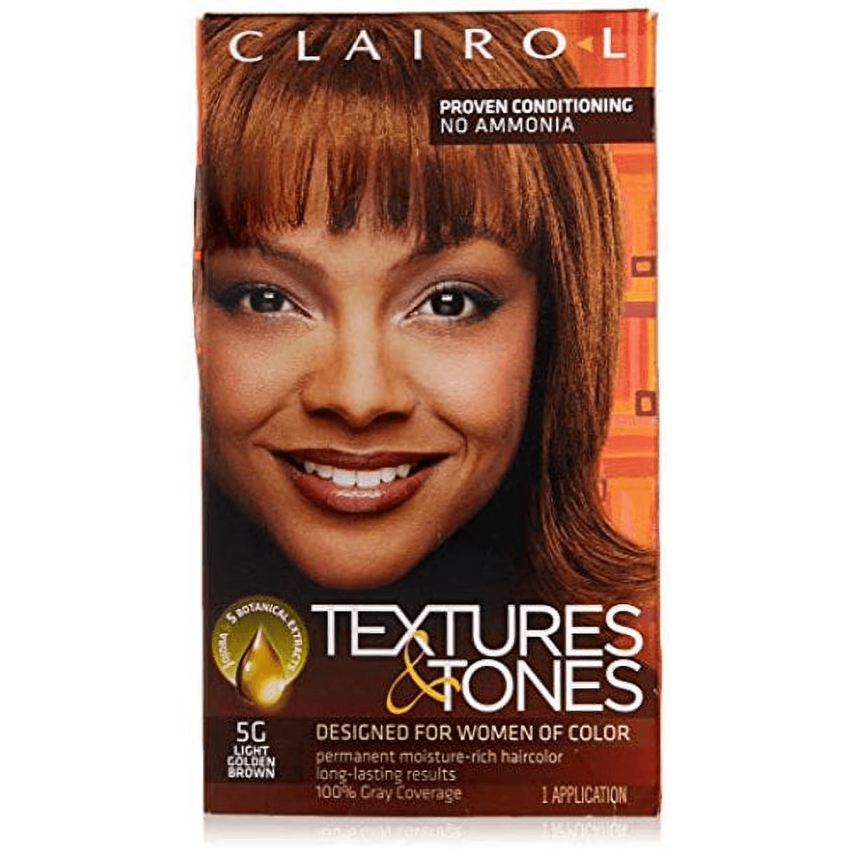 (3 Pack) Textures & Tones Hair Dye Ammonia-Free Permanent Hair Color Creme, 2N Dark Brown, 1 Application - Image 10