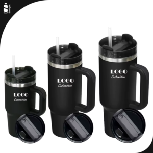 40oz Stainless Steel Travel Tumbler with Handle